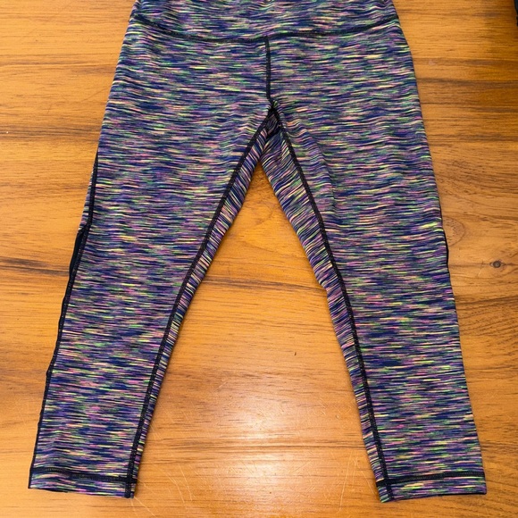 Zella Multicolor Striped Leggings - Picture 1 of 3